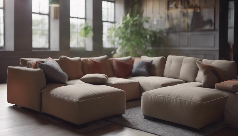 adaptable sectional sofa design