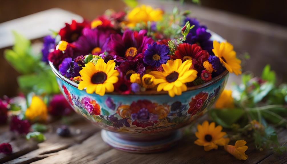 beautiful flower bowls await