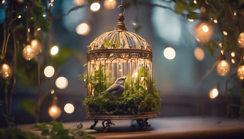 birdcage decoration sparks creativity