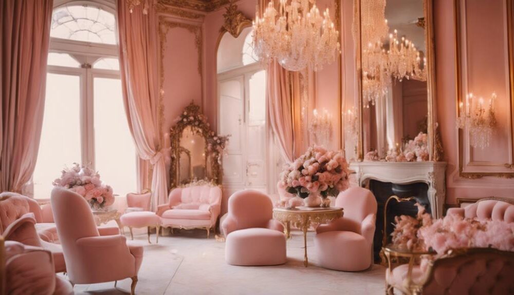 charming elegant coquette decor