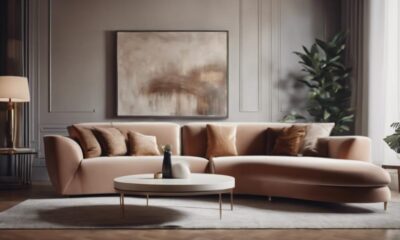 chic curved sofa trend