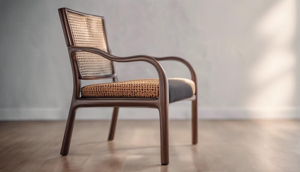 comfortable cane chair design