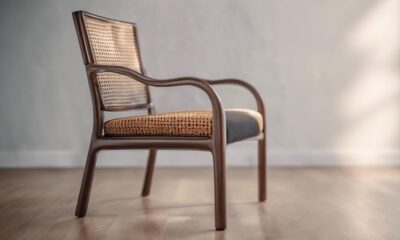 comfortable cane chair design