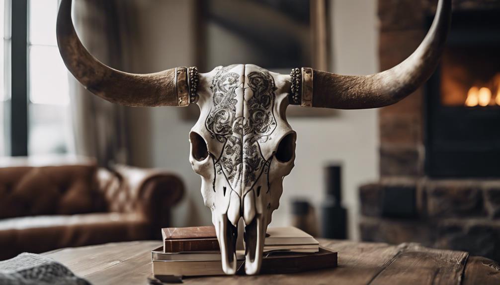 cow skull decoration trend