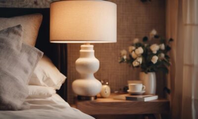 cozy aesthetic bedside lamps