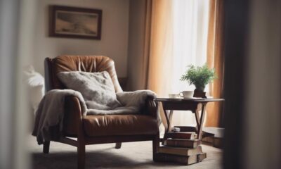 cozy chair for reading