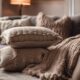 cozy chunky knit pillows