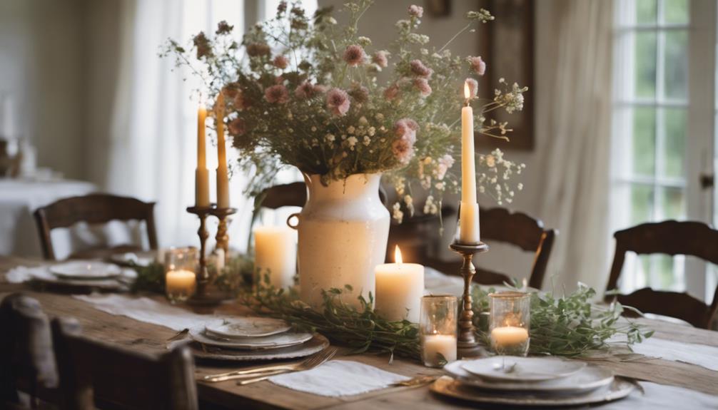 cozy vintage inspired home decor