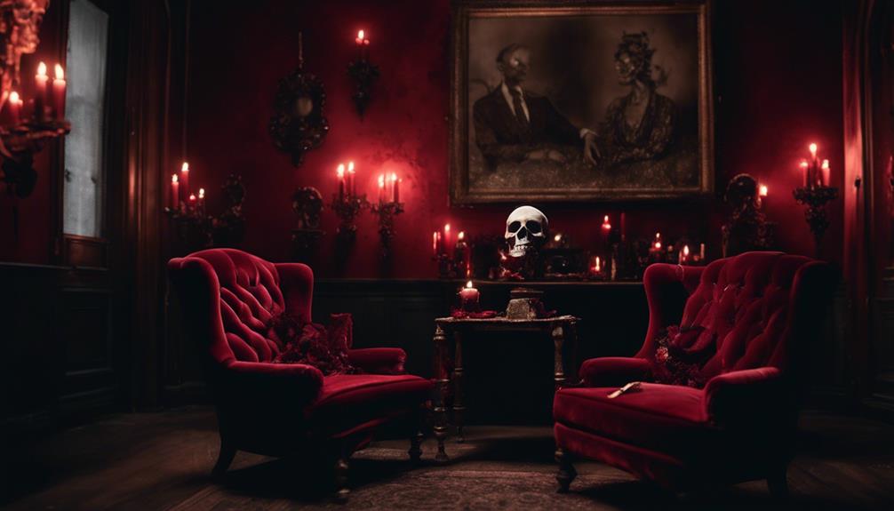 creepy stylish room decor