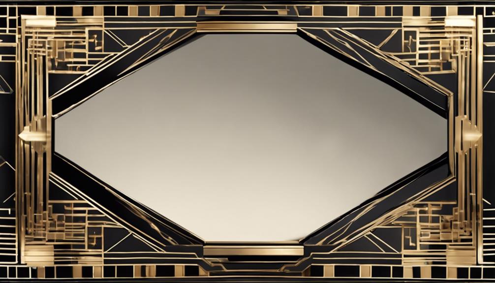 deco mirror opulence abounds