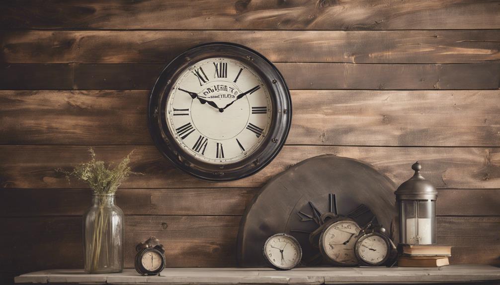 diverse wall clock options