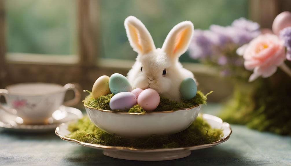 easter themed seasonal vignettes