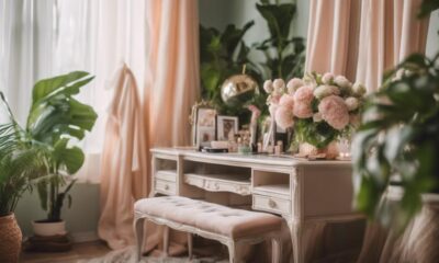 elegant feminine room decor