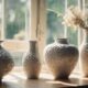 elegant vases enhance decor