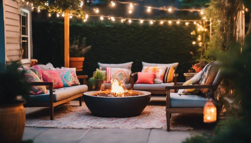 enhancing outdoor living space