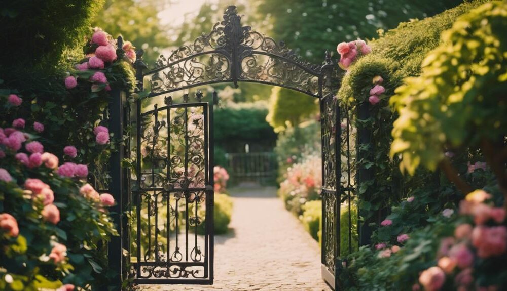 envy inducing garden gate