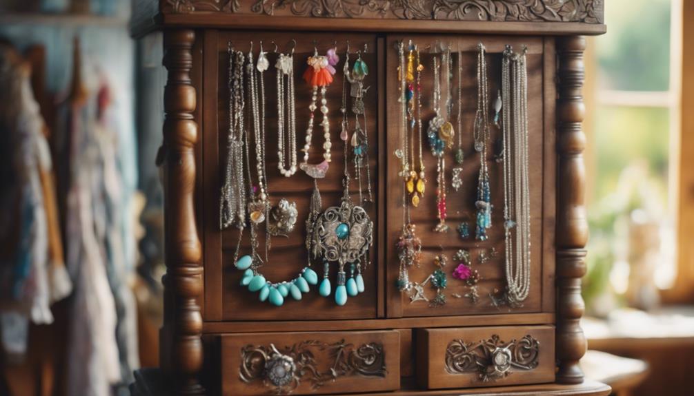 farm girl s jewelry armoire