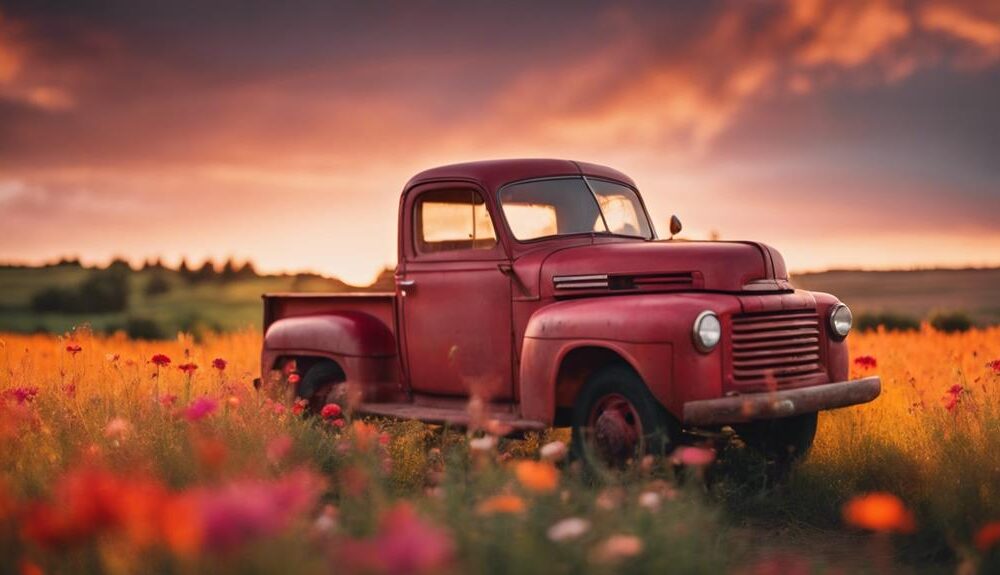 farm truck wall art