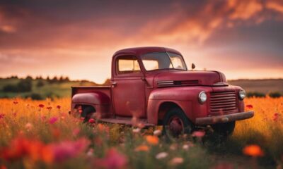 farm truck wall art