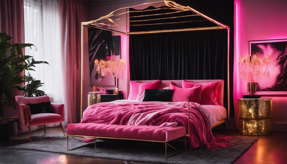 fierce aesthetic baddie room ideas