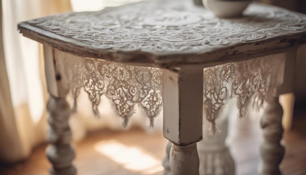 french country accent table