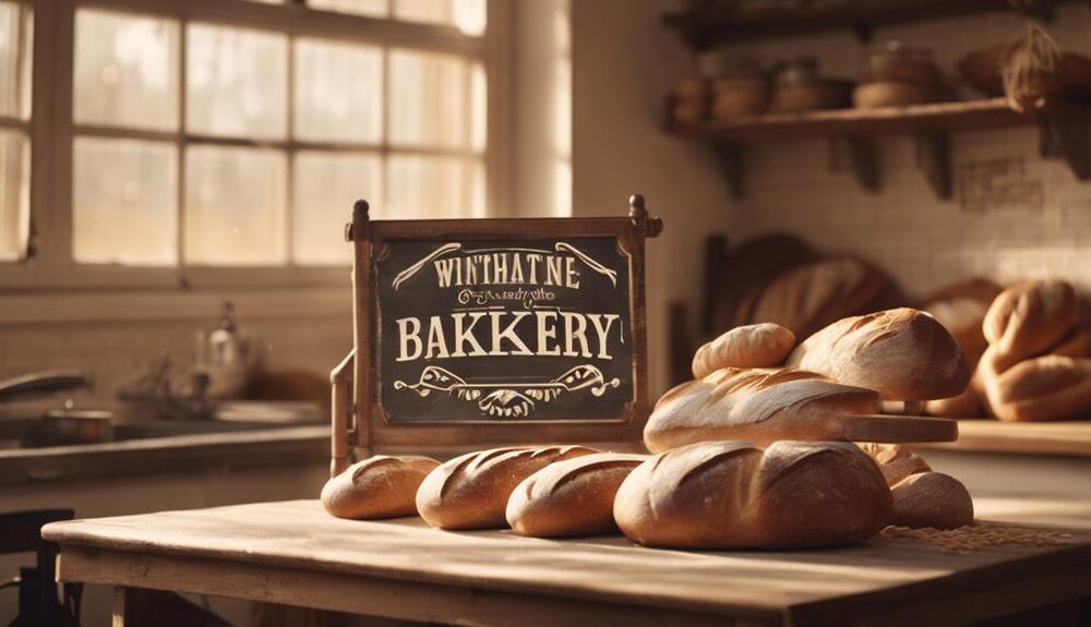 fresh bread scent sign