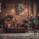 hip loft industrial decor