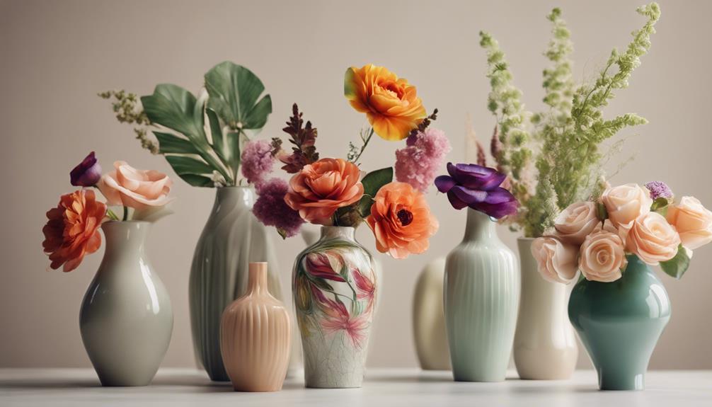 ideal vases for artificial flowers