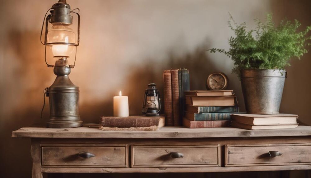 modern farmhouse console table