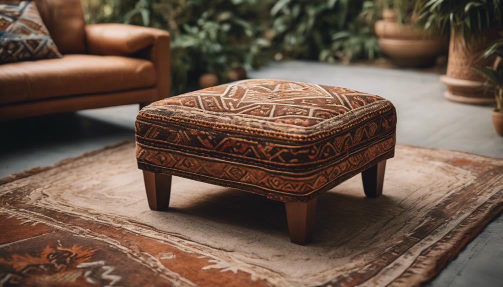 ottoman with aztec influence