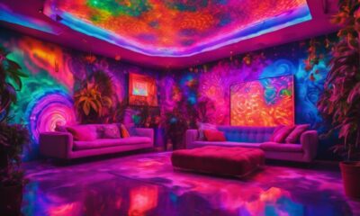 psychedelic room decor ideas