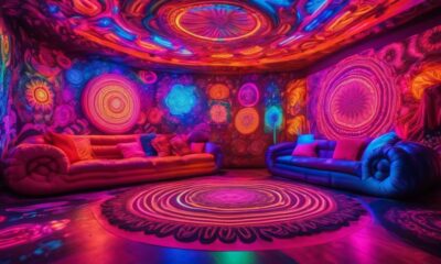 psychedelic room decor ideas