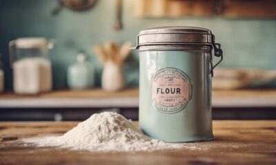 retro flour canister vibes