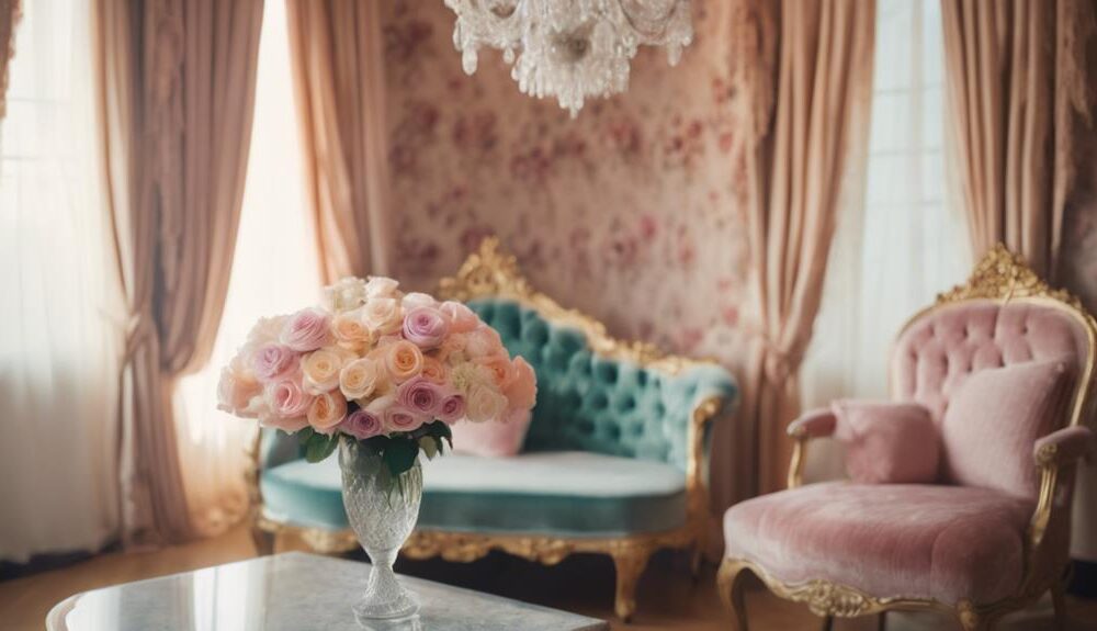 romantic chic coquette decor