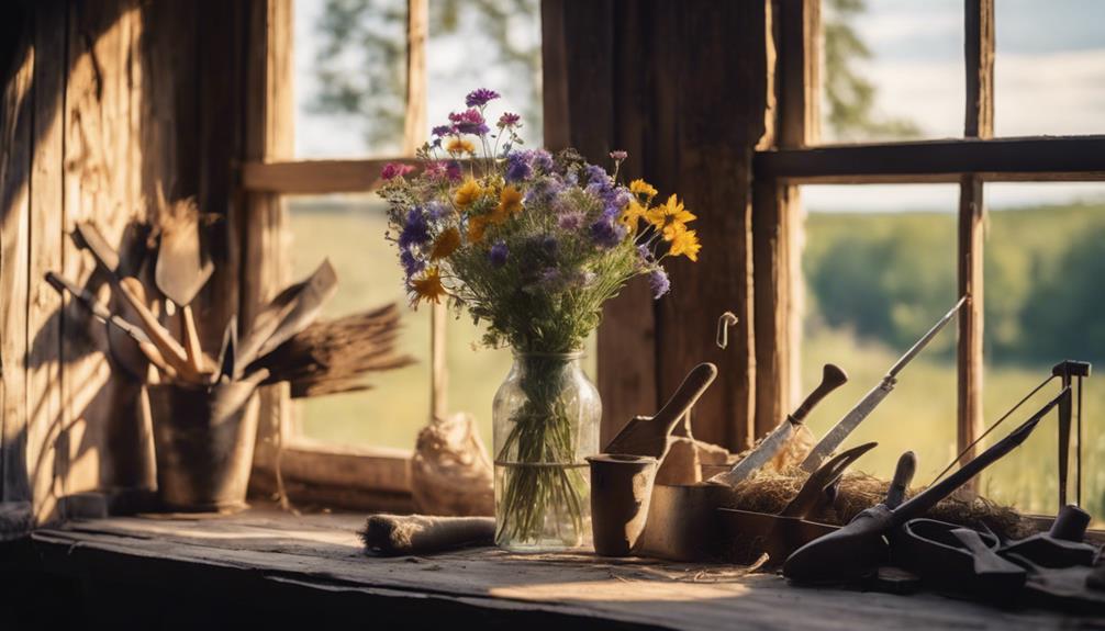 rustic farmhouse vintage decor