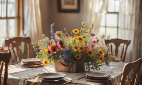 stylish farmhouse dining table