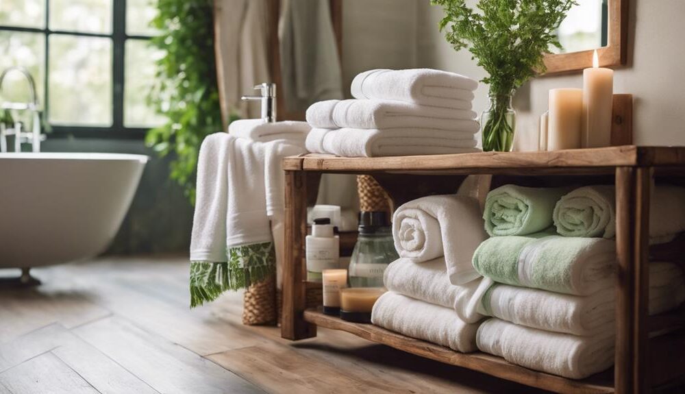 stylish functional bathroom towels