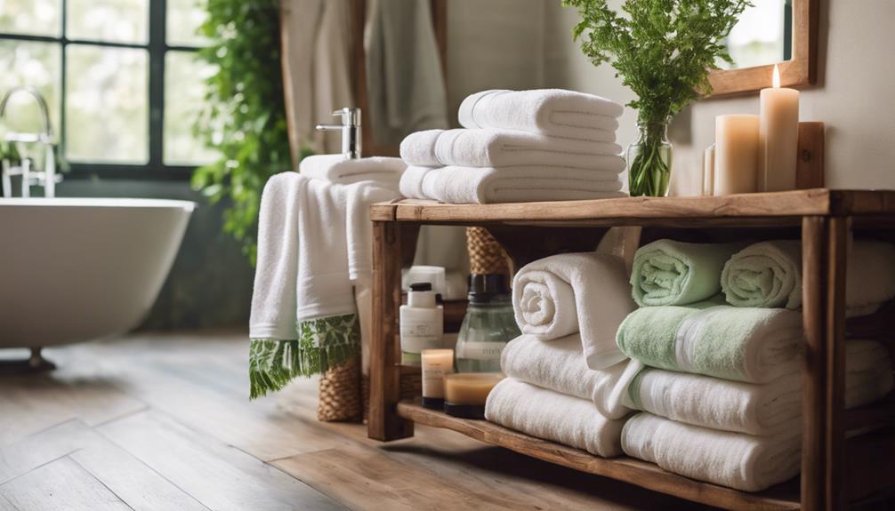 stylish functional bathroom towels