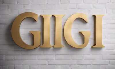 stylish gigi sign decor