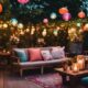 stylish lanterns illuminate paradise