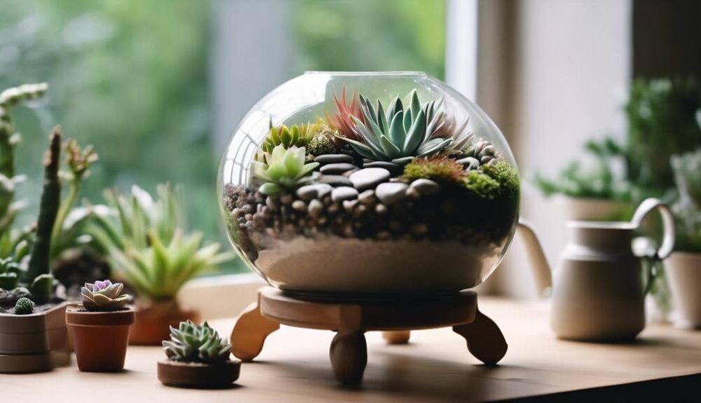 terrarium for stylish greenery