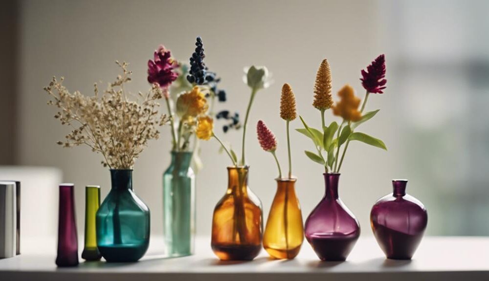 transform with small vases