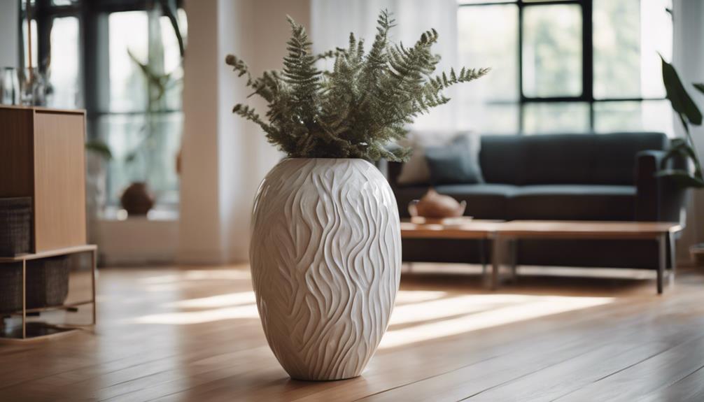 trendy large ceramic vase