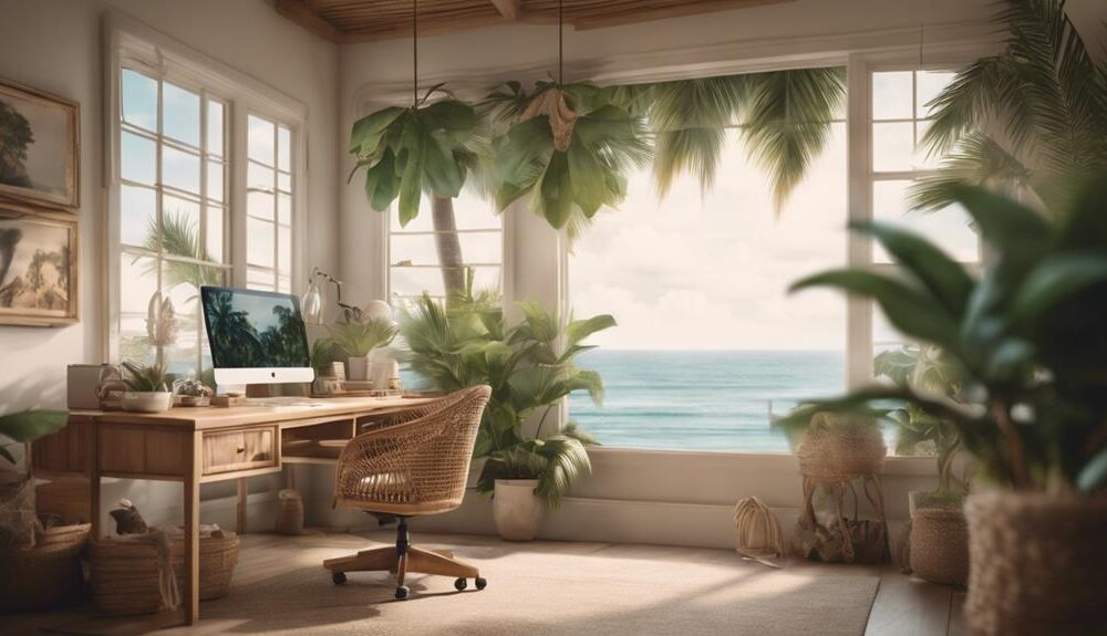 vacation inspired workspace furniture