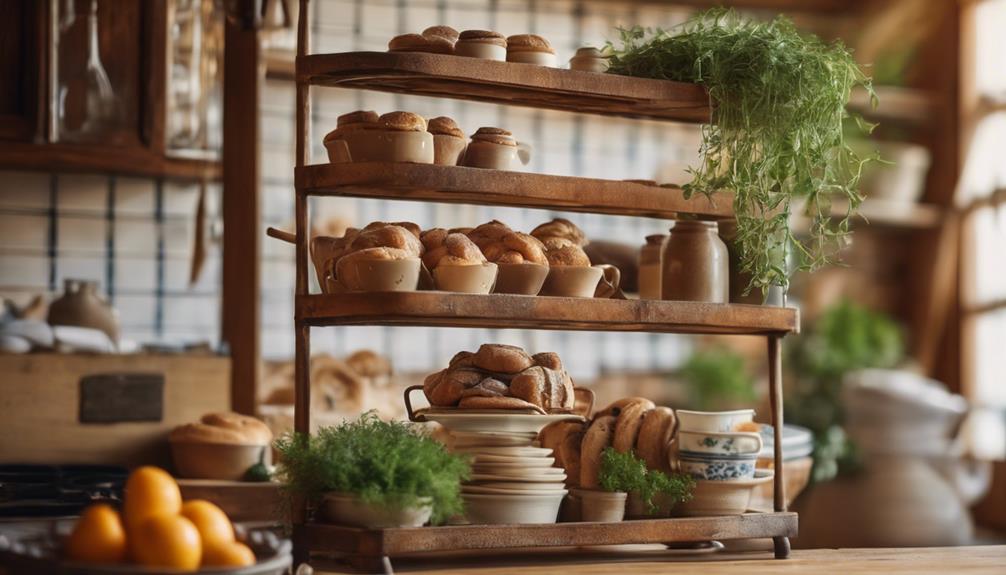 versatile bakers rack storage