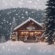 winter wonderland ski lodge