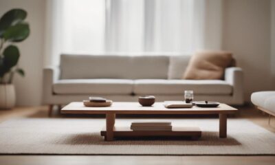 zen japandi coffee table