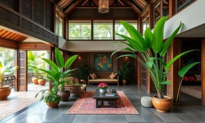 balinese designs enhance indonesian homes