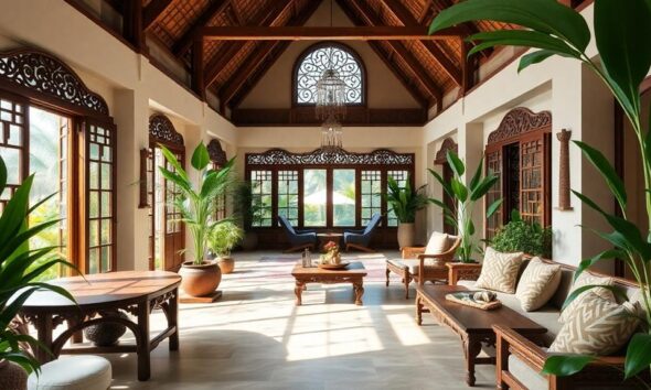 balinese inspired indonesian home design