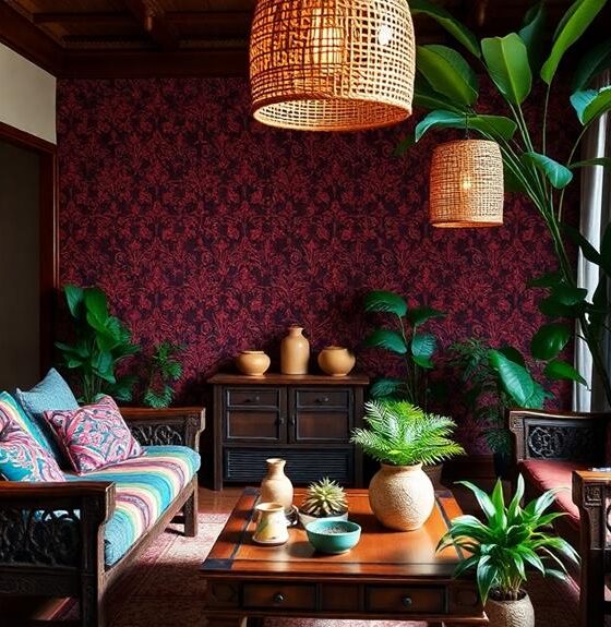 cozy indonesian apartment decor